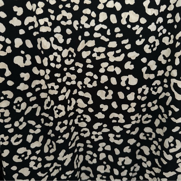 ELOQUII Boat Neck Maxi Dress with Ruffle Shoulder - Picture 6 of 6